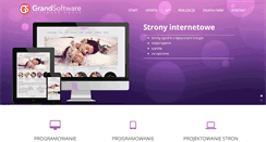 Desktop Screenshot of grandsoftware.pl